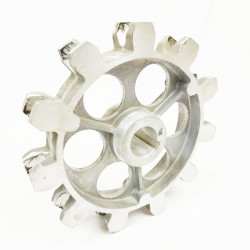 Polea dentada máquina cadena 45-60 (CVC)