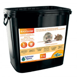 Raticida Rasquim pasta difetialona (CUBO 5kg)
