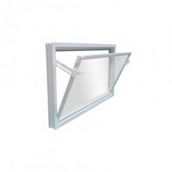 Ventana pvc cristal doble tipo Farm-II