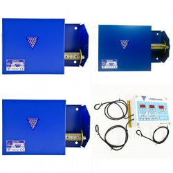 Pack automatización dos lados de ventanas y chimeneas