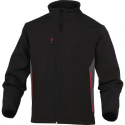 Chaqueta mysen negro/rojo