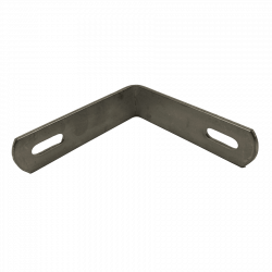 Escuadra inox. 110x110x30x4 con dos agujeros