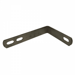 Escuadra inox. 110x170x30x4 con tres agujeros