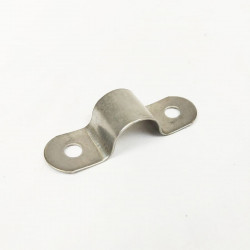 Fijación brida inox para tubo 1/2"
