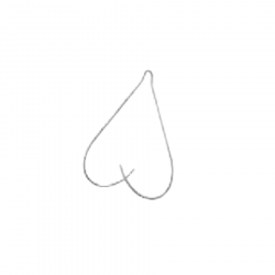 Anilla galv para colgar tubo 55 mm