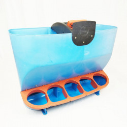 Tolva destete 5 bocas "EU" (820x350x650) - Outlet ***SIN EXISTENCIAS
