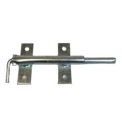 Cerrojo de puerta de hormigón con muelle