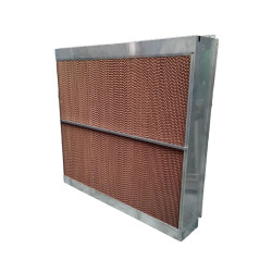 Módulo refrigeración BOREAS 2400x1500 Inox con bomba (3,6 m2 sup. humectada)