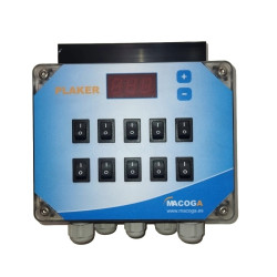 Regulador Individual de 10 placas eléctricas de calefacción PLAKER