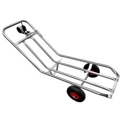 Carro de bajas Galvanizado grande 1.870x480 (Cerdas)