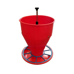 Plato lechones 2ª edad con tolva para slat plástico RI