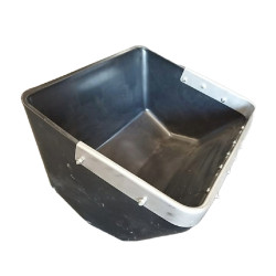 Comedero cerdas / 1 protección inox. RI