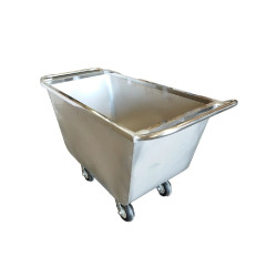 Carro inox. 150 kg. / 4 ruedas (1270x540x710) RI