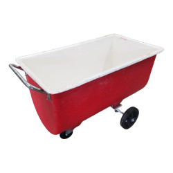 Carro poliéster 200 kg 3 ruedas (104x57x76cm)