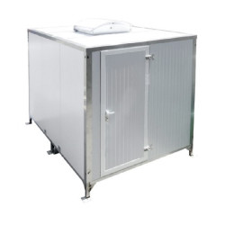 Vestuario equipado portátil 3x2m con ducha y WC (T)