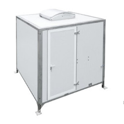 Vestuario equipado portátil 2x2m con ducha y WC (T)