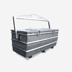 Contenedor bajas inox 1.500 lts