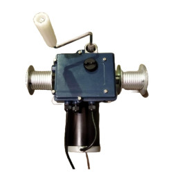 Motor elevador MT-KRATOS 400 KG. (800 Kg. con polipasto) - 180W/230V - 3,8 rmp (con manivela de emergencia y potenciometro)