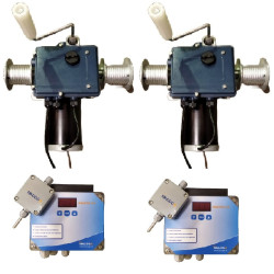 Pack automatización KRATOS 220V para dos lados de ventanas