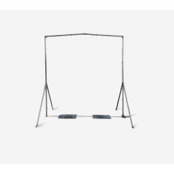 Arco desinfección tubular completo con fotodetectores