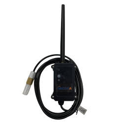 Sensor temperatuta y humedad (comunicación inalámbrica, sin wifi, sin alimentación)