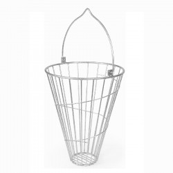 Cesta inox colgante para paja 500x370x130