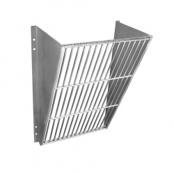 Pesebre inox para paja 615X388X260