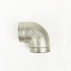 Codo inox 1/2"-1/2" H/H