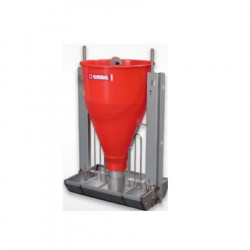 Tolva Erra doble E-400 plato inox