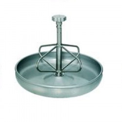 Plato lechones inox 2 lts.