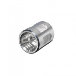 Manguito inox 1/2"-1/2" H/H